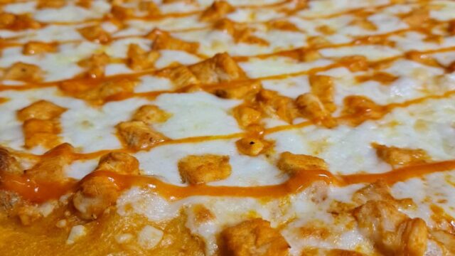 Angelos Pizza buffalo chicken