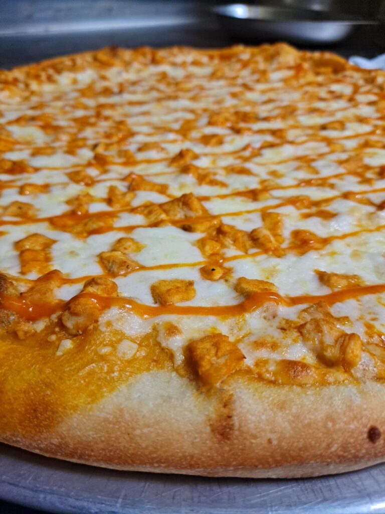 Angelos Pizza buffalo chicken