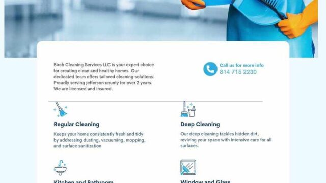 Birch Cleaning Services 2