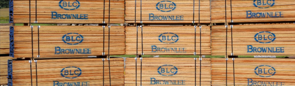 Brownlee Lumber wood stack