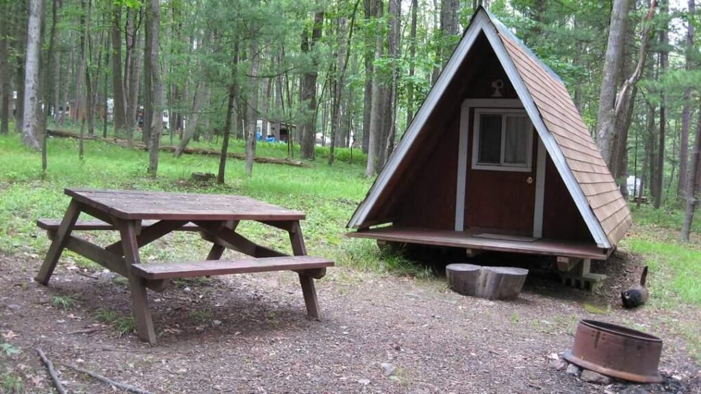 Colors of the Forest cabin