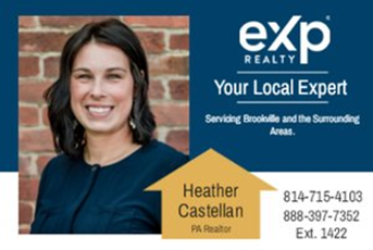 Heather Castellan Realty card