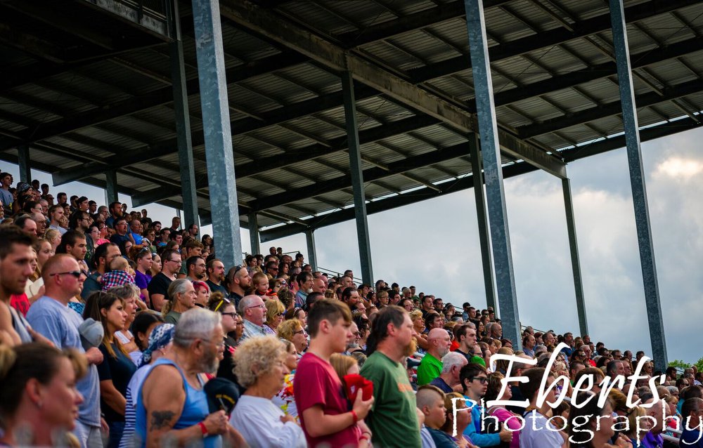 JeffCoFair Grandstands Crowd Eberts