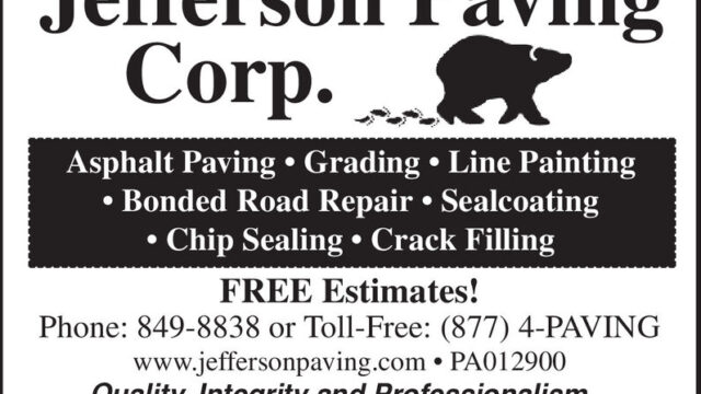 Jefferson Paving ad