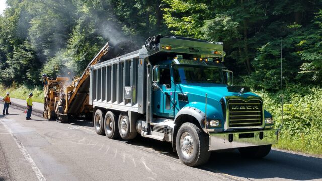 Jefferson Paving truck