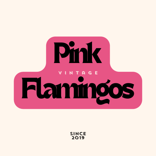 Pink Flamingos Vintage logo 1