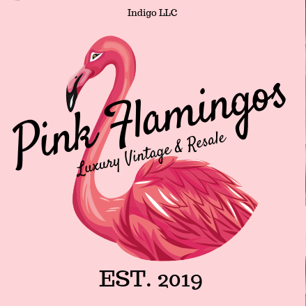 Pink Flamingos Vintage logo