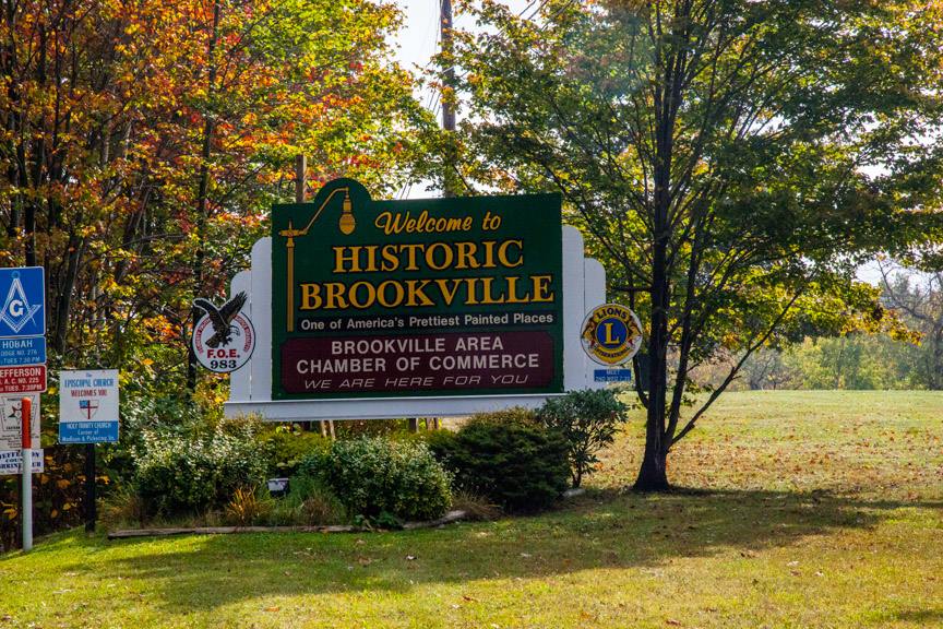 Brookville Sign