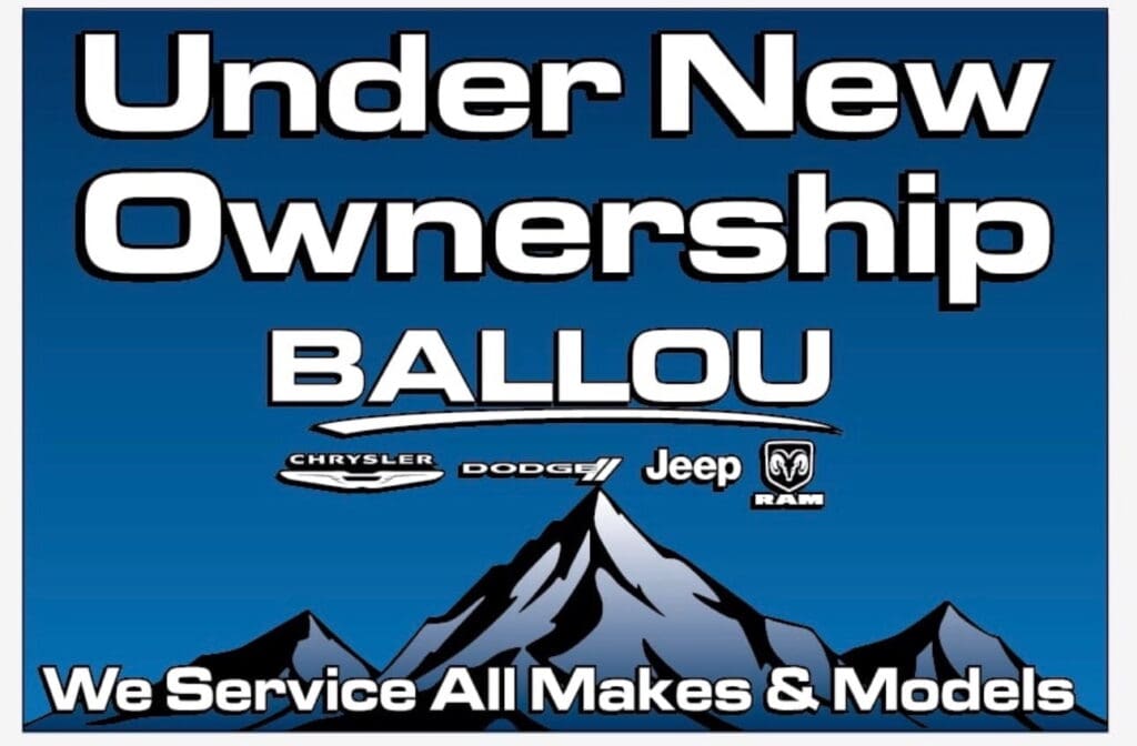 Ballou Chrysler Dodge Jeep Ram new ownership