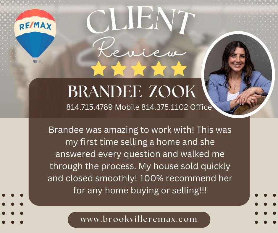 Brandee Shaffer Zook RE-MAX client review